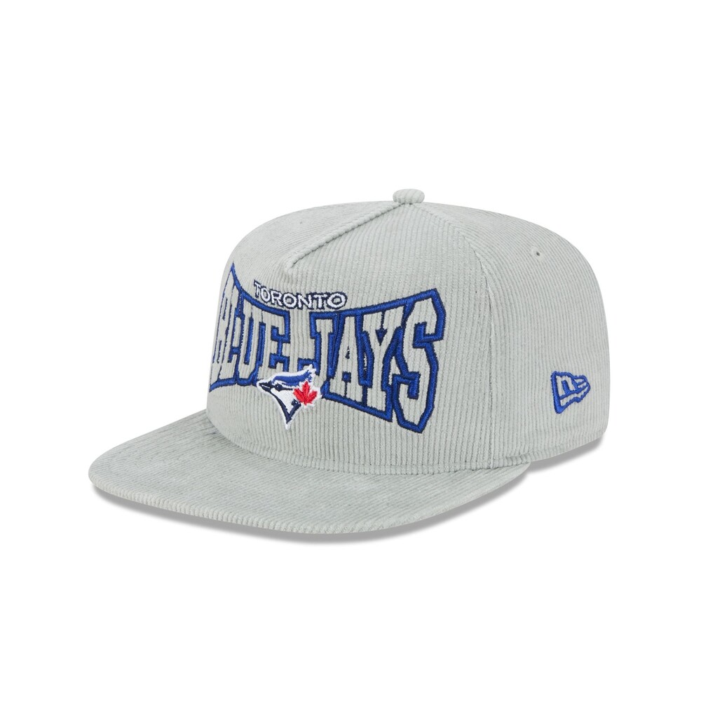 New Era Toronto Blue Jays Gray Cord Golfer Hat - One Size